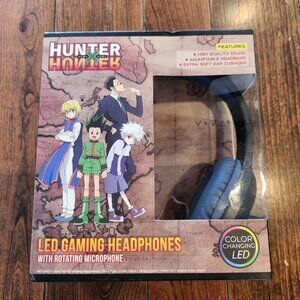HUNTER X HUNTER LED Gaming Headphones Color Changing Lights HP-1205-HUNTER-BLUE
